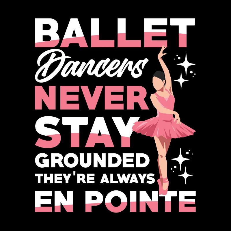 Danseuses de ballet Toujours En Pointes Jamais Clouées au sol