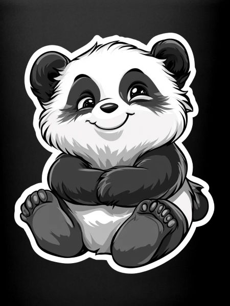Ours panda mignon