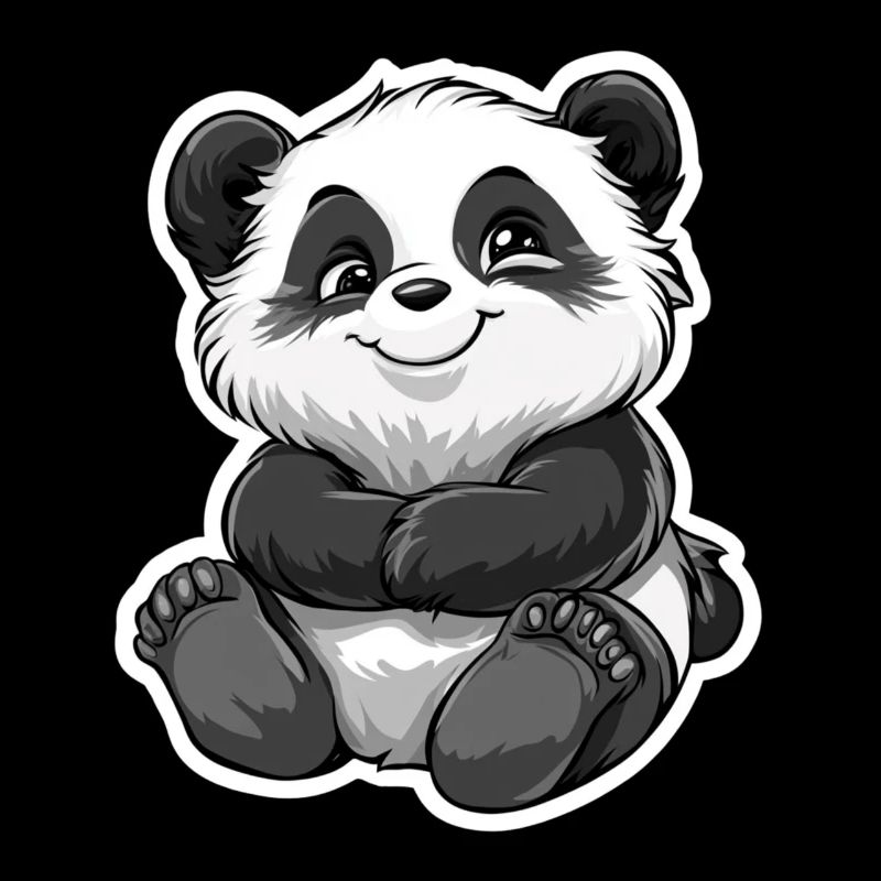 Ours panda mignon