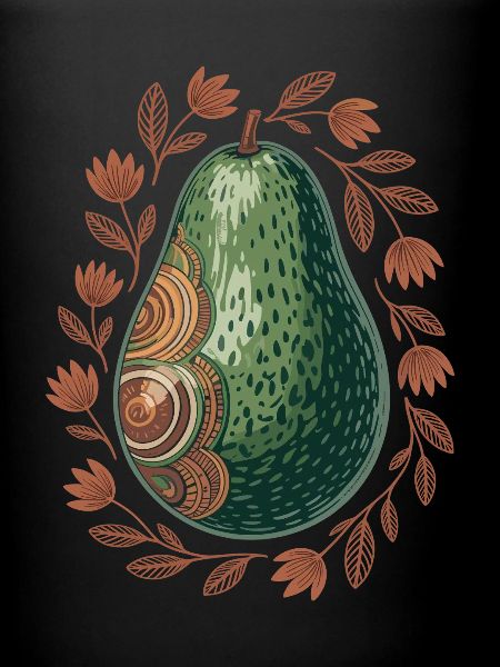 Artistic Avocado Boho