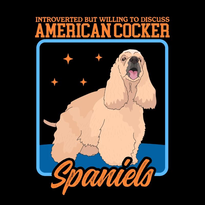 Cocker américain Spaniel cadeau