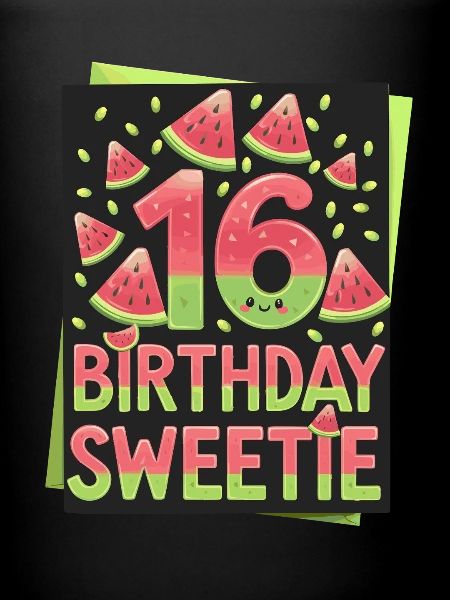 16e anniversaire Watermelon Fun