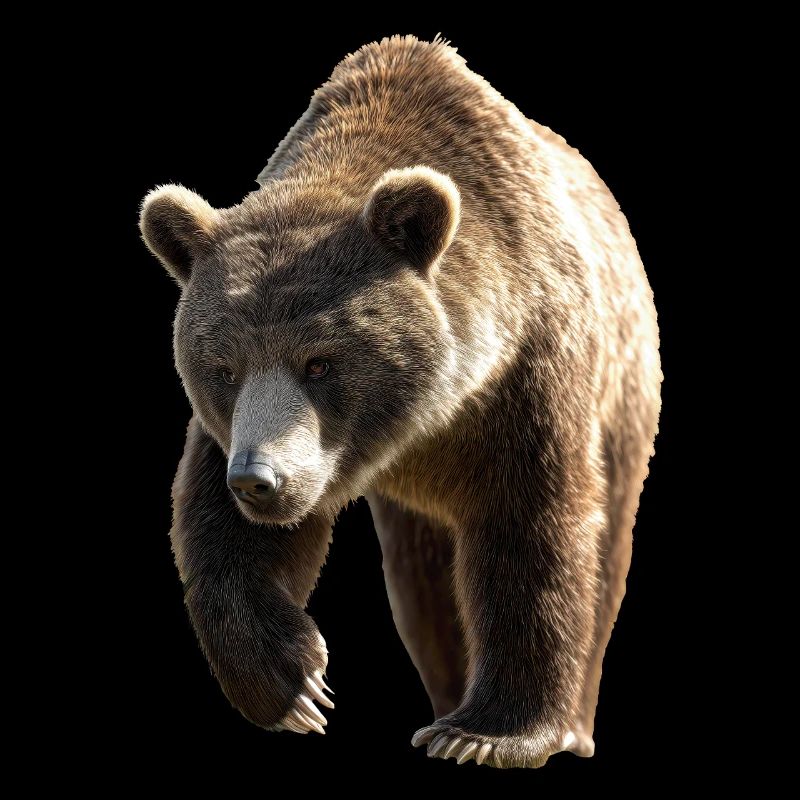 Brown Bear, Grizzly Bear, Bear Brothers, Forest, Wild Bears