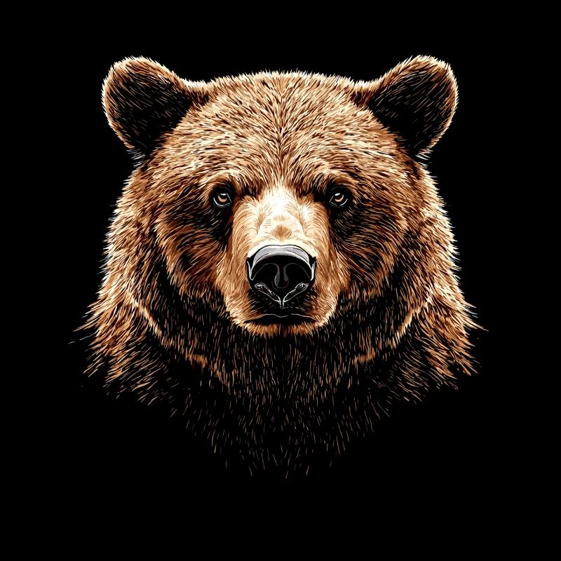 Brown Bear, Grizzly Bear, Bear Brothers, Forest, Wild Bears