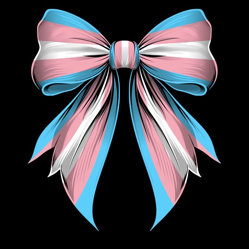 Nœud Coquet Transgenre Pride Drapeau Trans