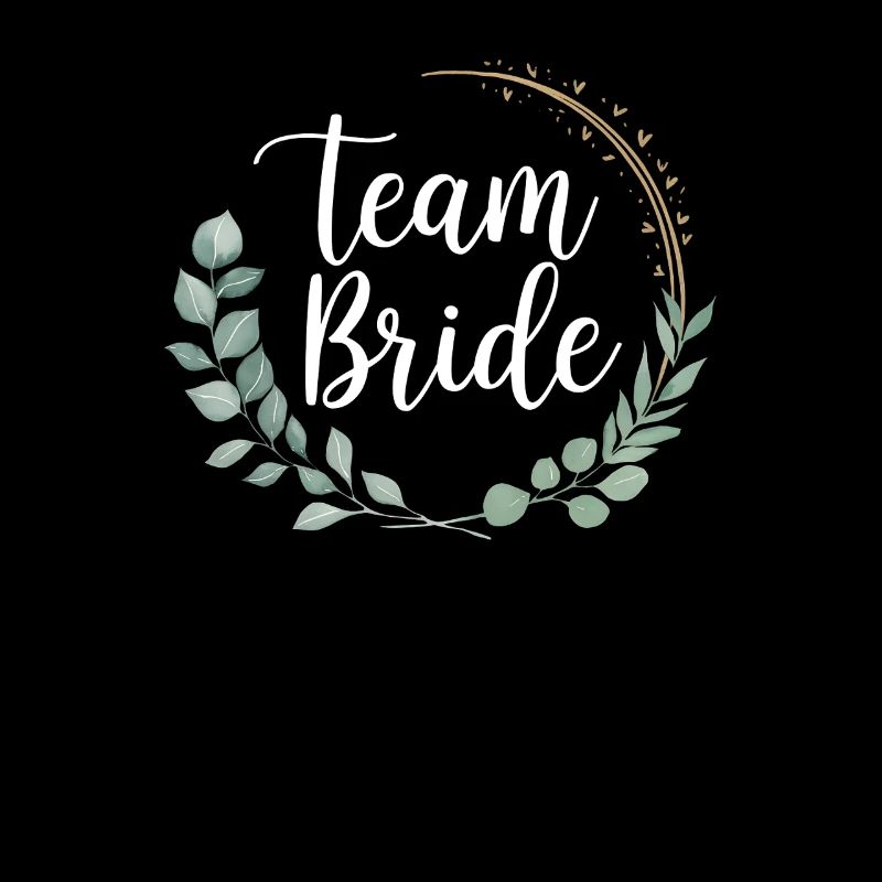 Team Bride Bridesmaids Eucalyptus Bachelor Party Wedding