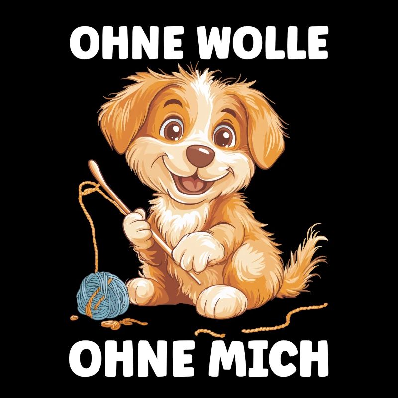 Funny Saying Crochet Knitting Wool Sewing