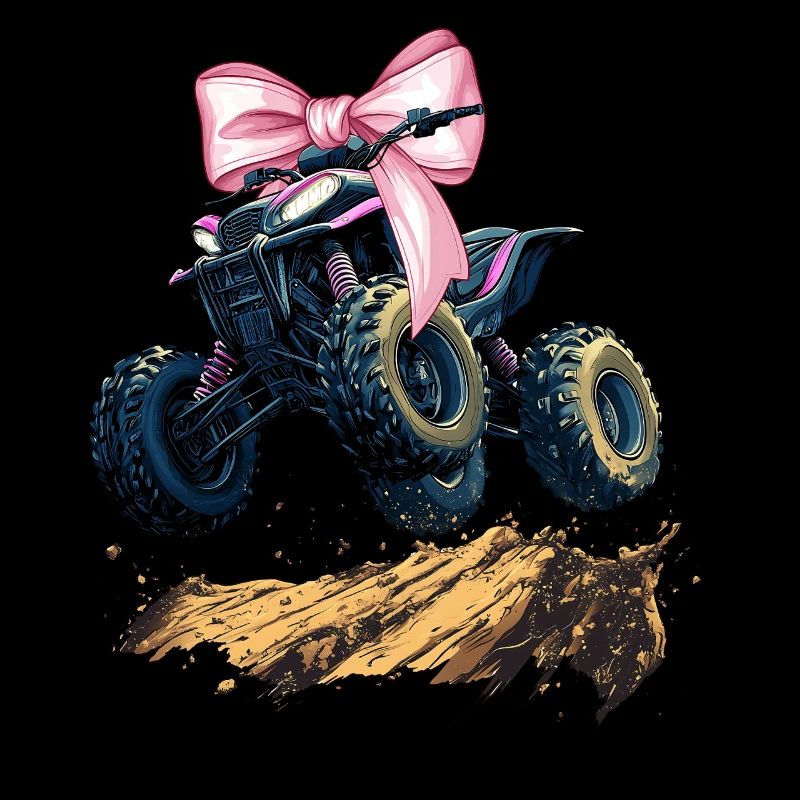 Coquette Bogen Atv Quad 4 Wheeler Mädchen Mama