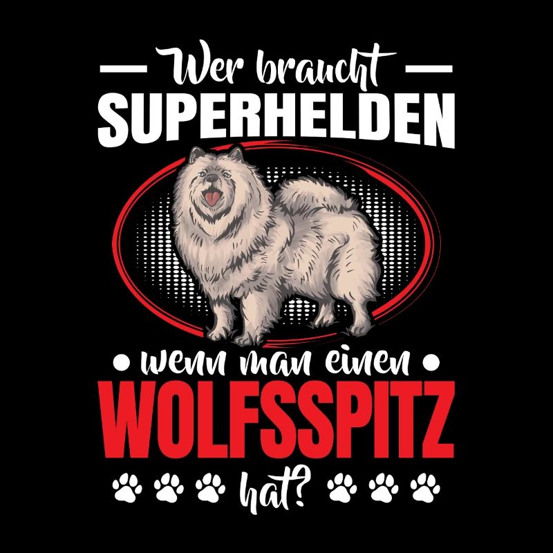 Wolfsspitz ist Held Deutscher Wolfsspitz