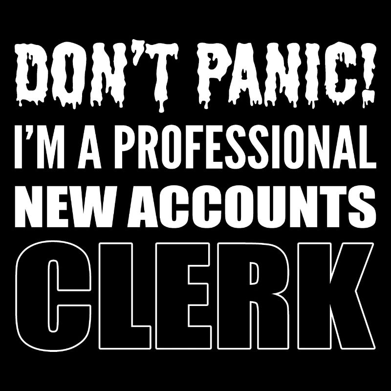 Keine Panik Admin-Assistent Geschenk