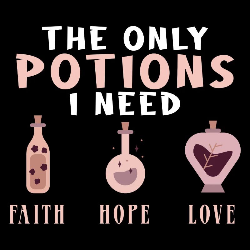 Glaube Hoffnung Liebe Tugend Elixier Witch Trank W