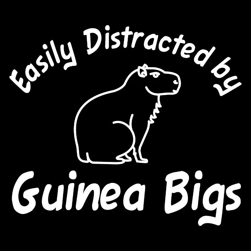 Facilement distrait par Guinea Bigs Capybara