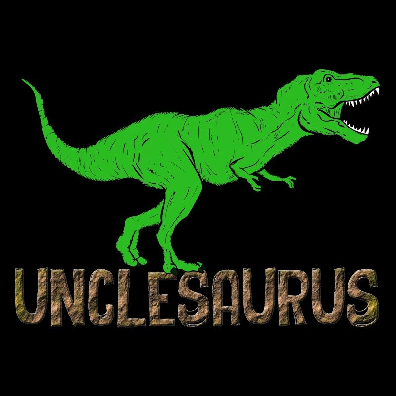 unclesaurus Tonton Dinosaure T-rex