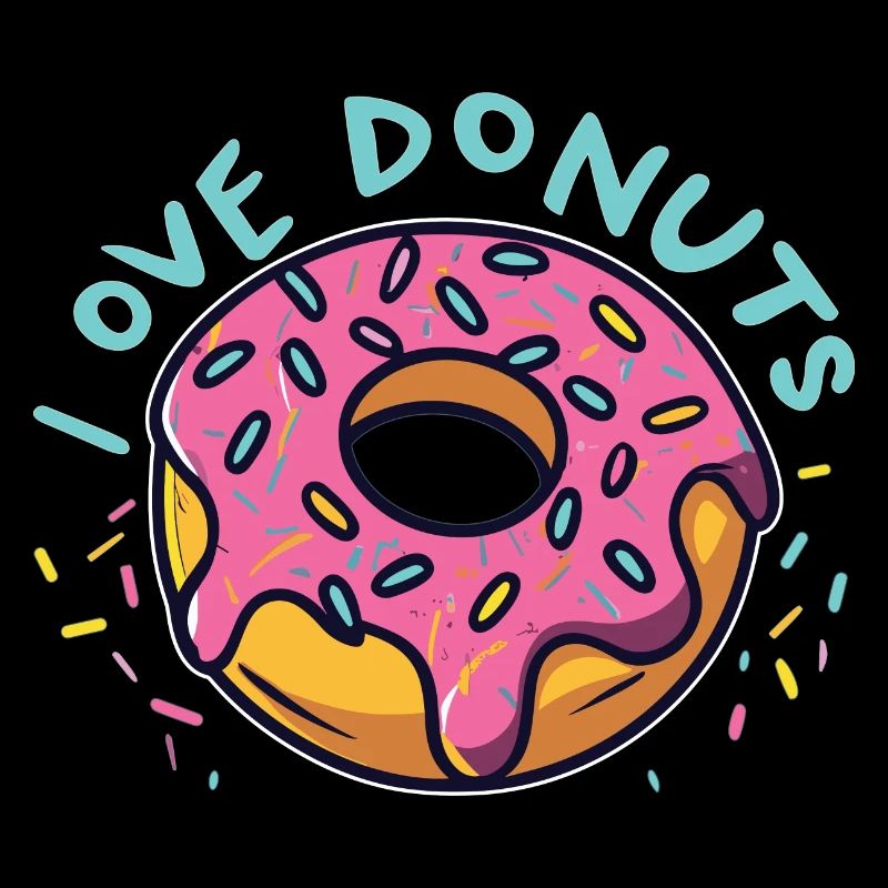 Donut-Leidenschaft - Liebe, Leben, Donuts!