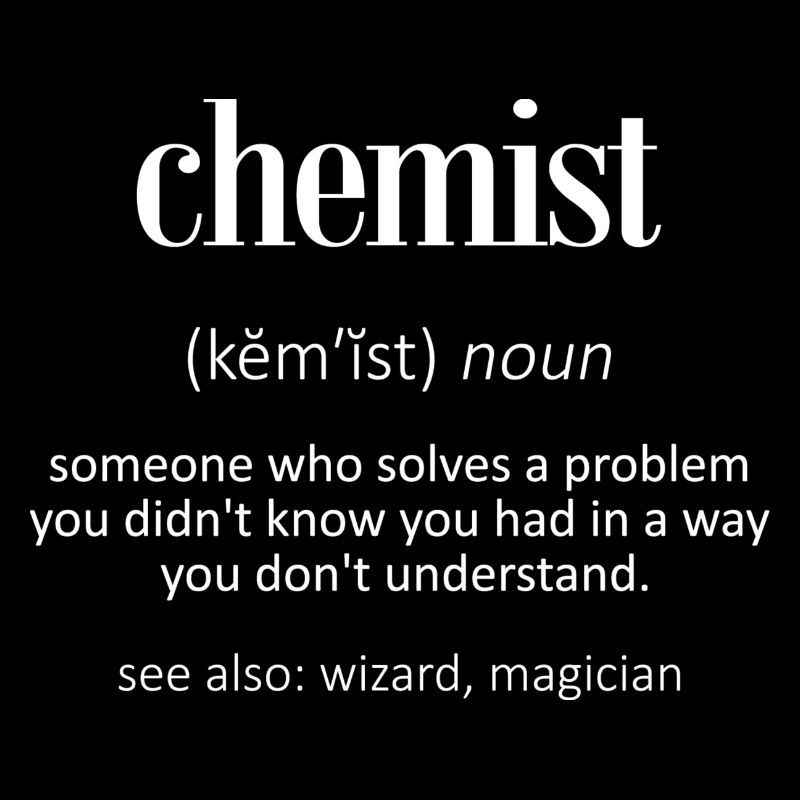 Chemist chemistry student science gift