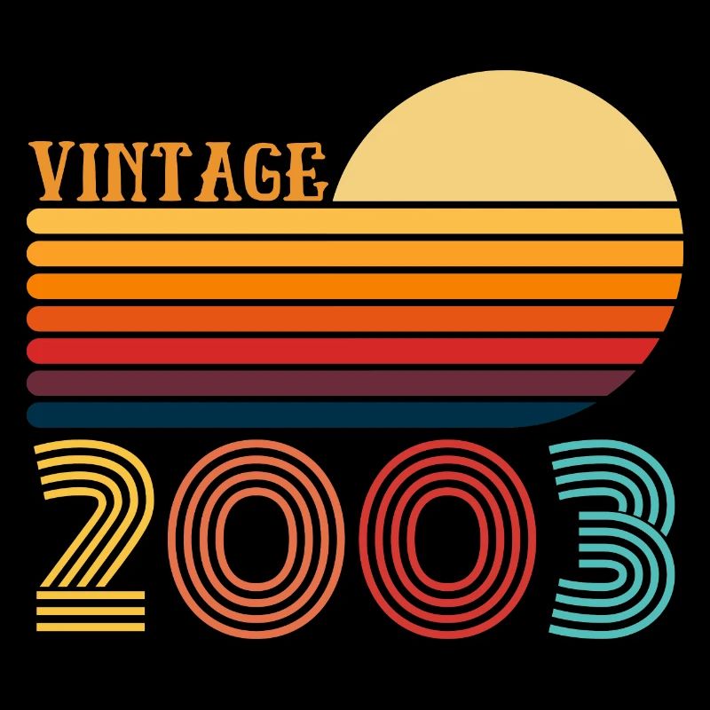 Edition Limitée Vintage Anniversaire Année 2003
