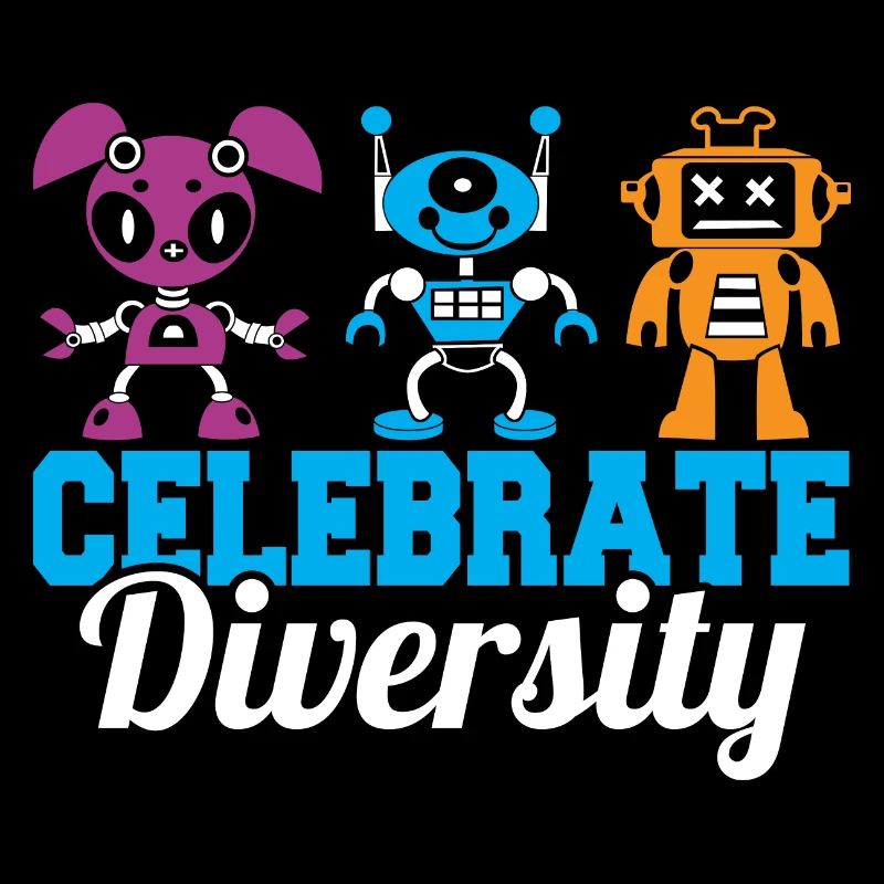 Robotics Droid Builder Build Robot Funny Celebrate