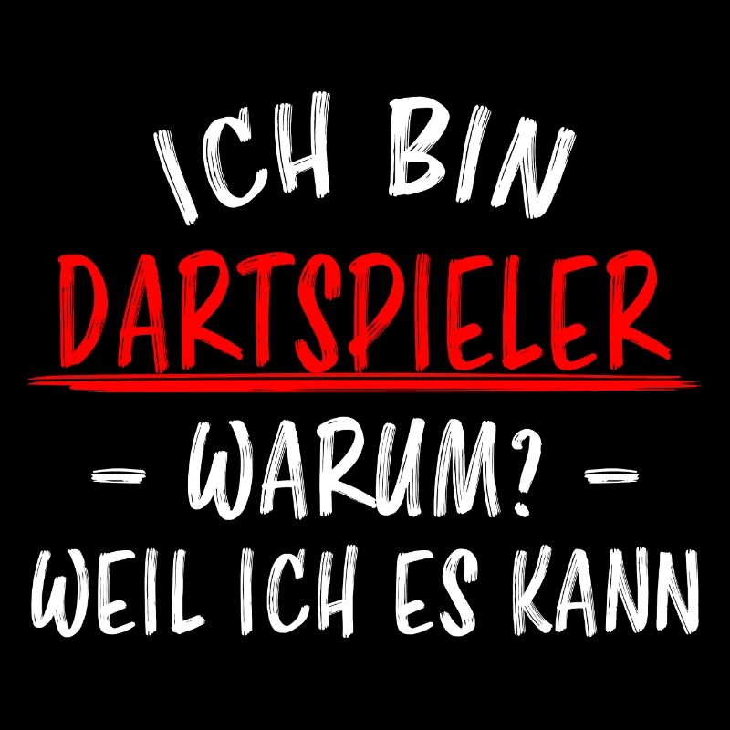 Dartspielerin Witz Spruch Darts Dartpfeil Geschenk