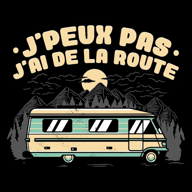 Campeur Humour Camping-Car