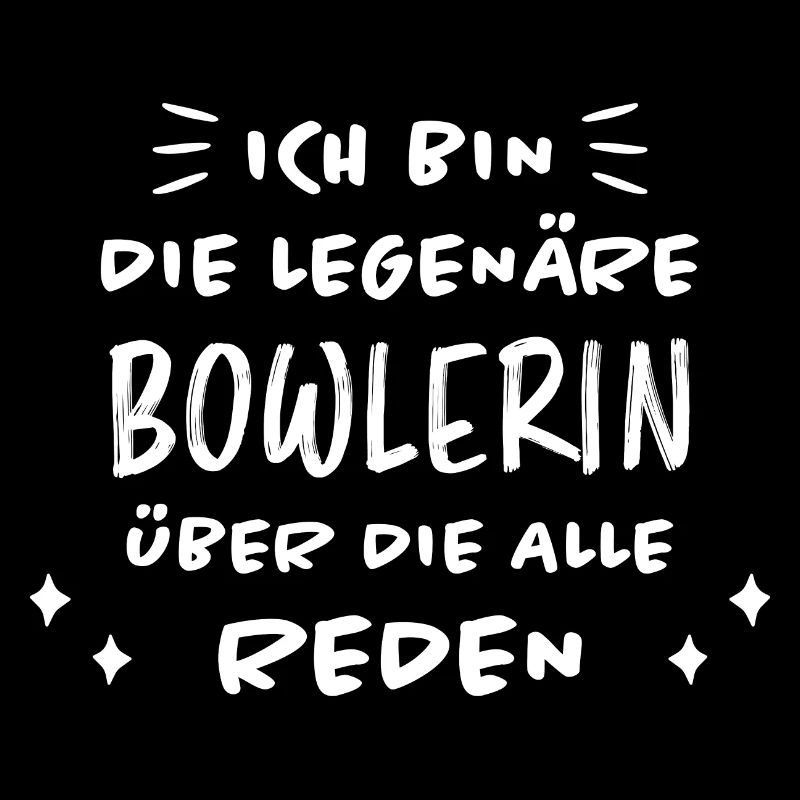 Bowlerin Bowling Spruch Lustiges Bowlerin Geschenk