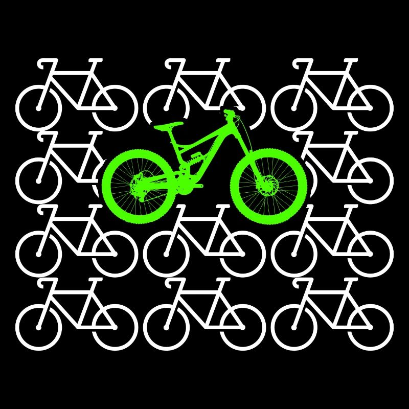 Je pars VTT cycliste VTT