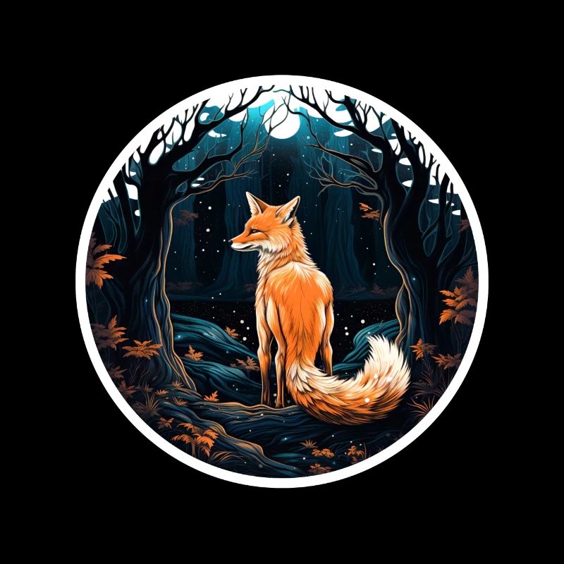 Pack animals: foxes, foxes, forest dwellers, forest animals