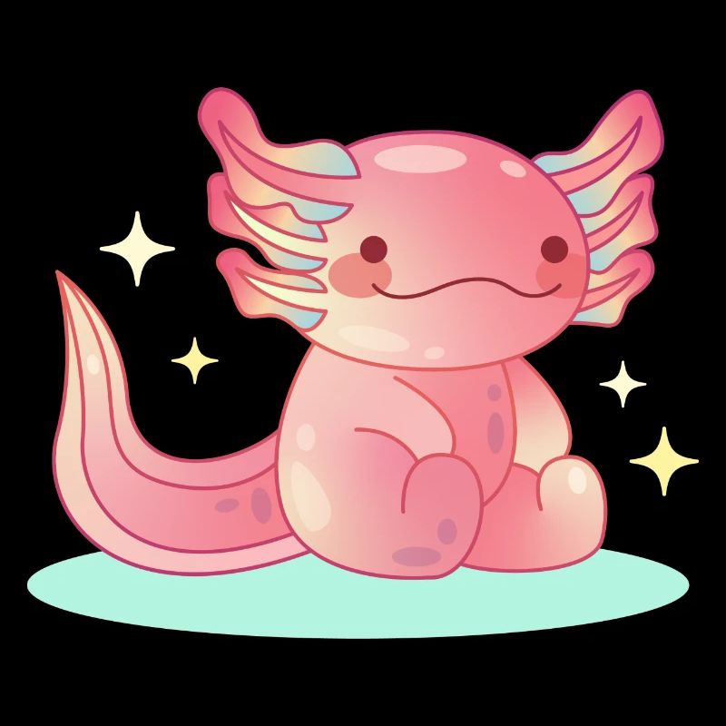 Axolotl Relax Design for Axolotl Lovers
