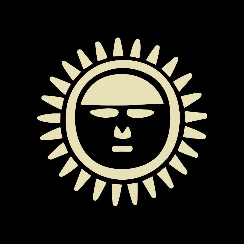 Abstrait Soleil Soleil Art abstrait