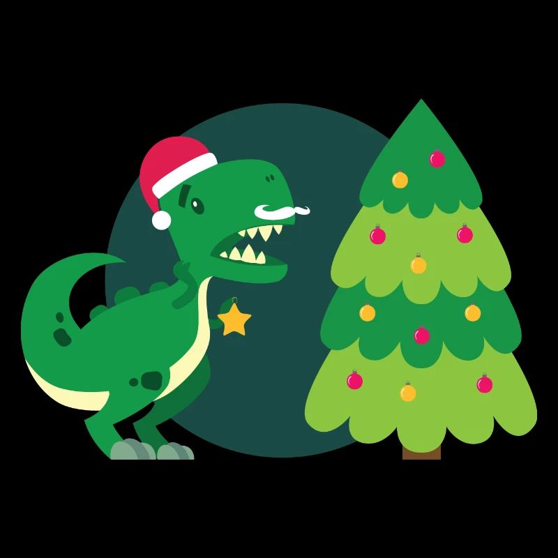 T-Rex hasst Weihnachten