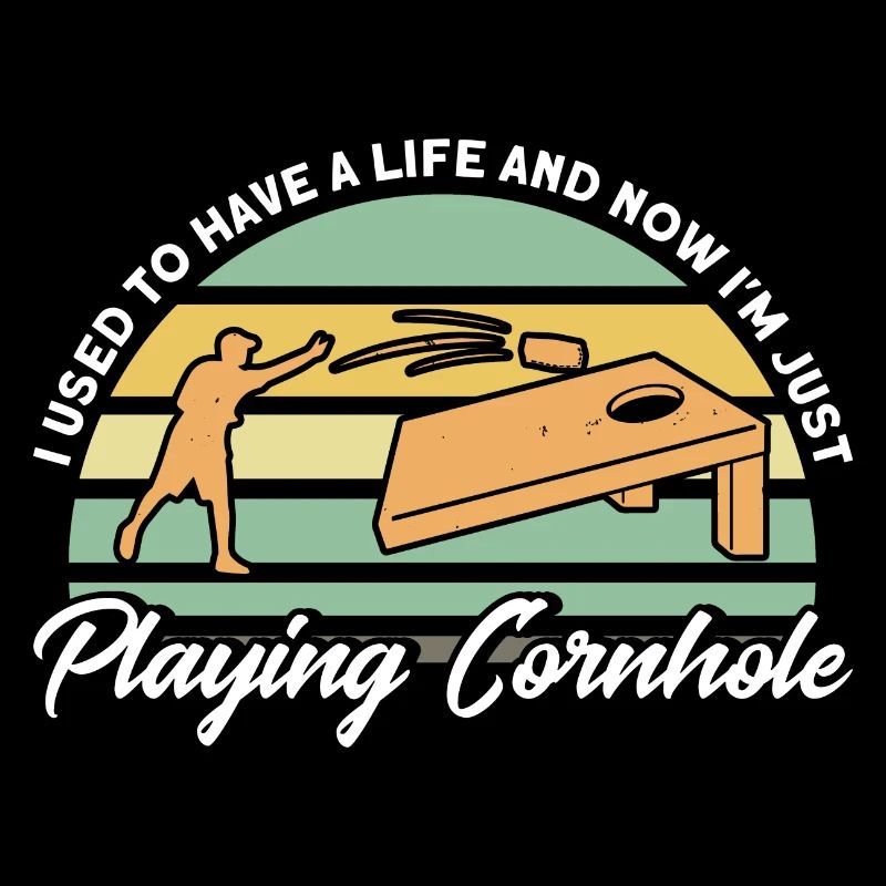 Cornhole Game Cornhole Joueur Cornhole Cadeau
