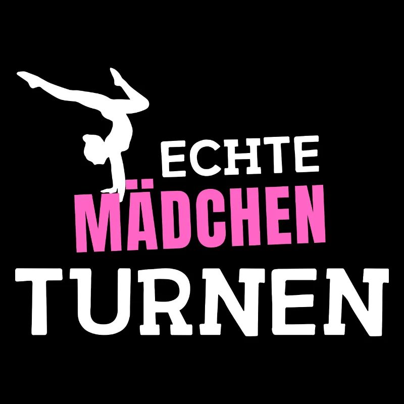 Echte Mädchen Turnen Turnerin Bodenturnen Akrobat