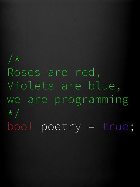 Poetic programming
