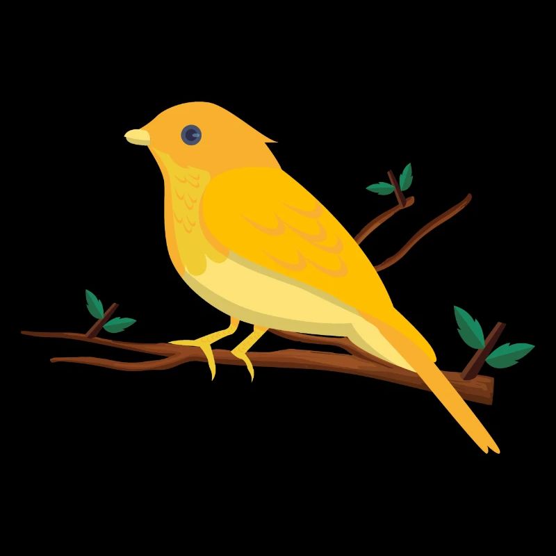 Kanarienvogel Singvogel, Vogel Design