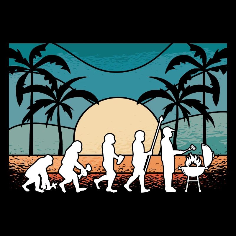 Grill Evolution Vintage Father's Day Grill Master