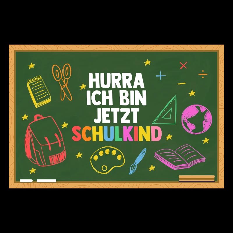 Erste Klasse Einschulung Erstklässler Schulkind