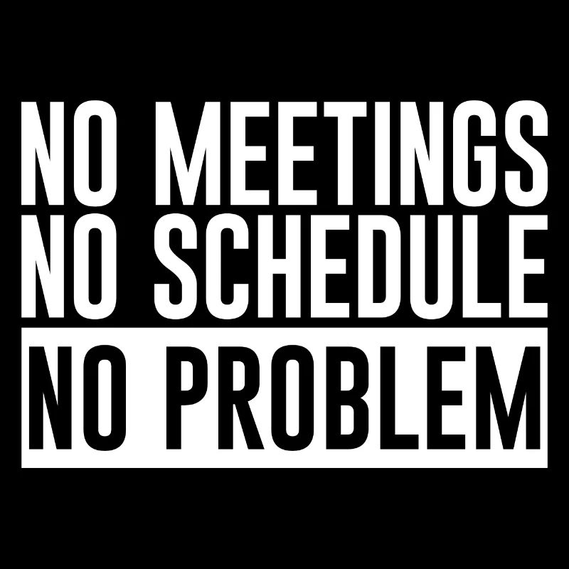 No Meetings No Schedule No Problem 2