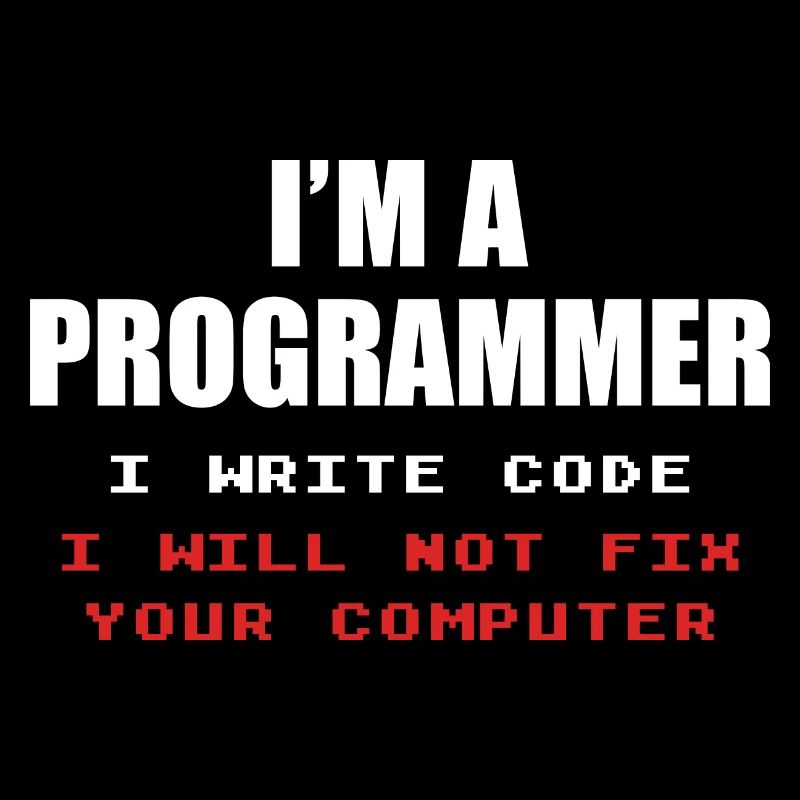 Programmierer Geek Computer Programmierung Coder L