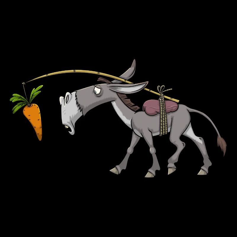 Cute Funny Cool Donkey Mule