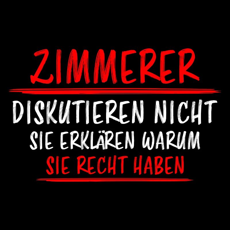 Zimmerer Lustiger Spruch Zimmermann Witz Geschenk