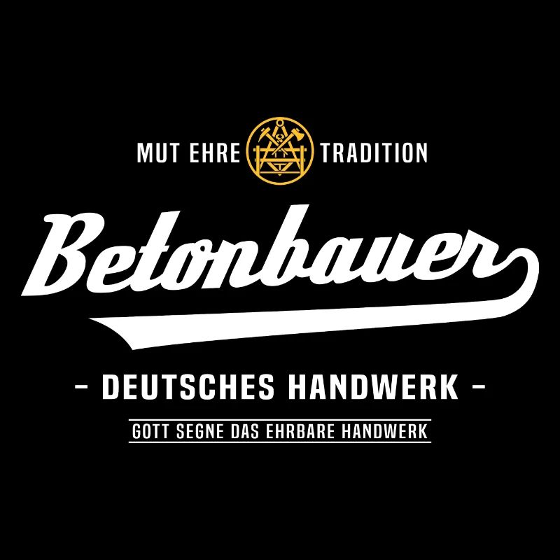 Betonbauer Stahlbetonbauer Tradition Geschenkidee