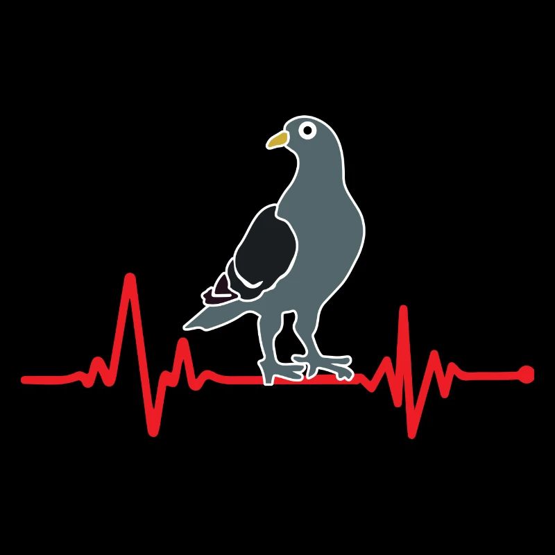 Pigeon Heartbeat Pulse Design for Pigeon Lovers