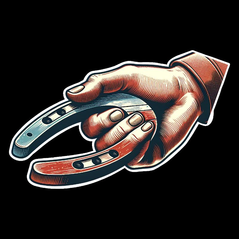 Horseshoe Throwing Horseshoe Pitching