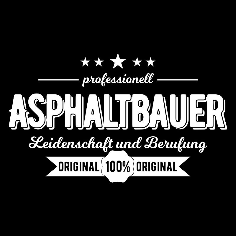 Asphaltbauer Straßenbauer