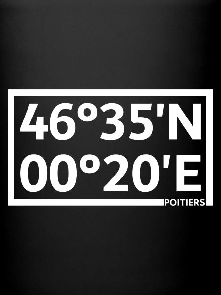 Coordonnées de Poitiers