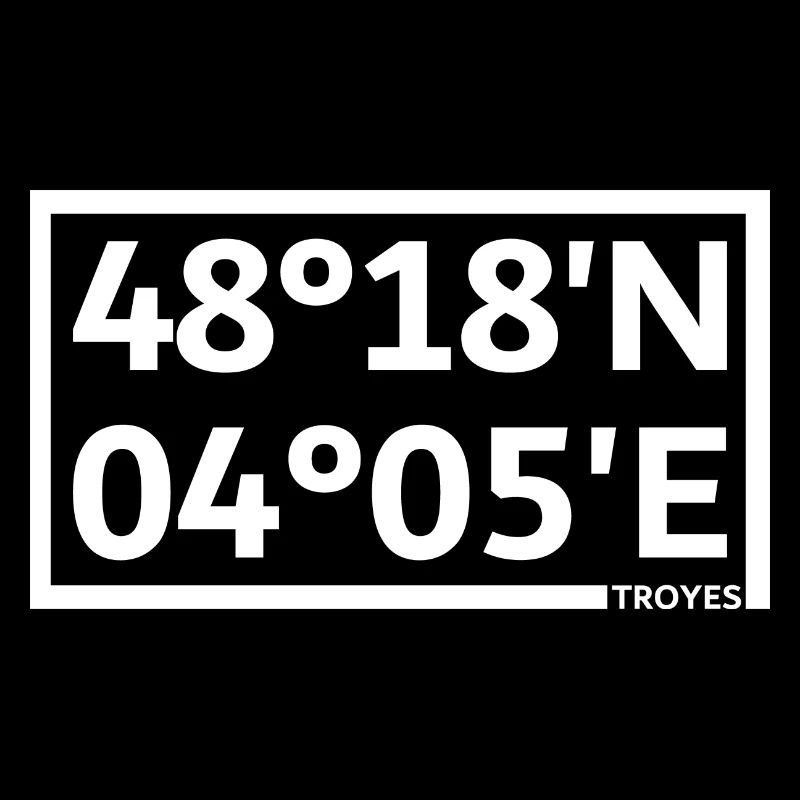 Troyes coordinates