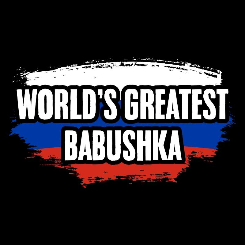 Drapeau russe Impressionnant Babouchka A du monde