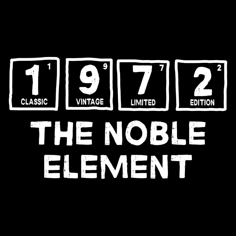 The Noble Element, 1972 Anniversary 50 years