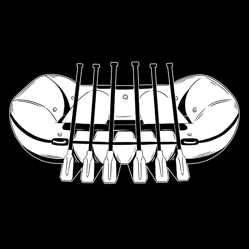Rafting Boot fahren Berge Wildwasser Bootfahren