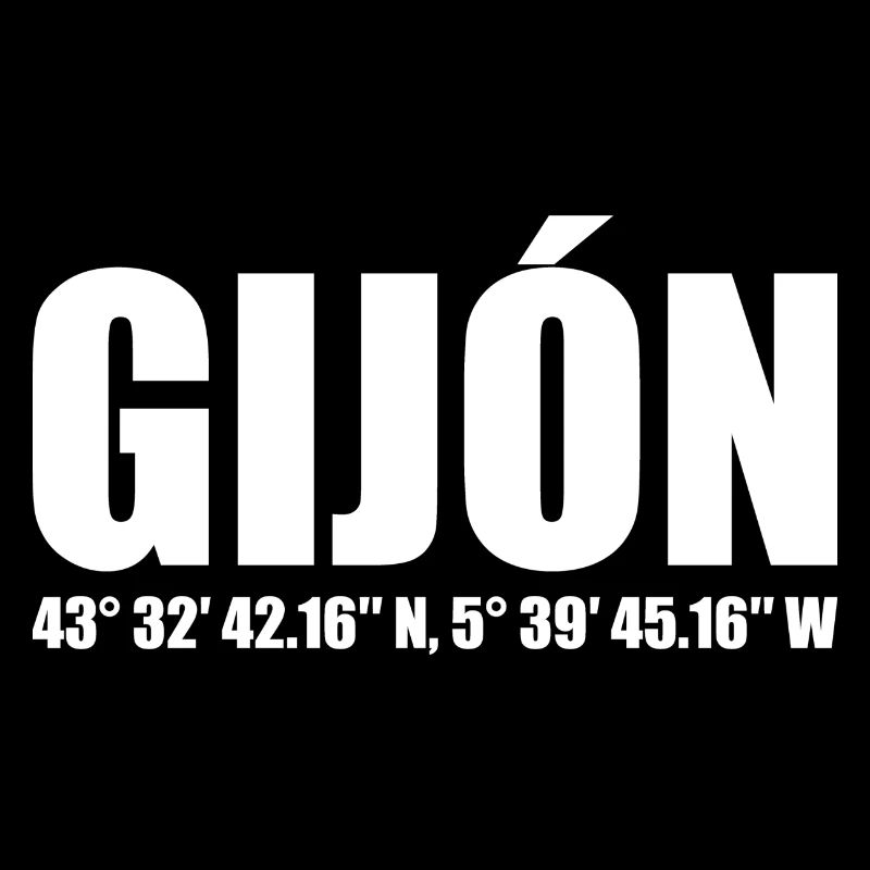 Coordonnées de Gijón