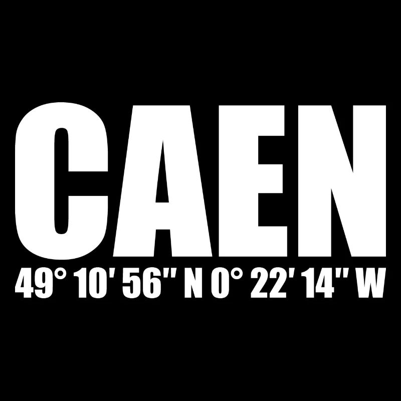 Caen Coordinates